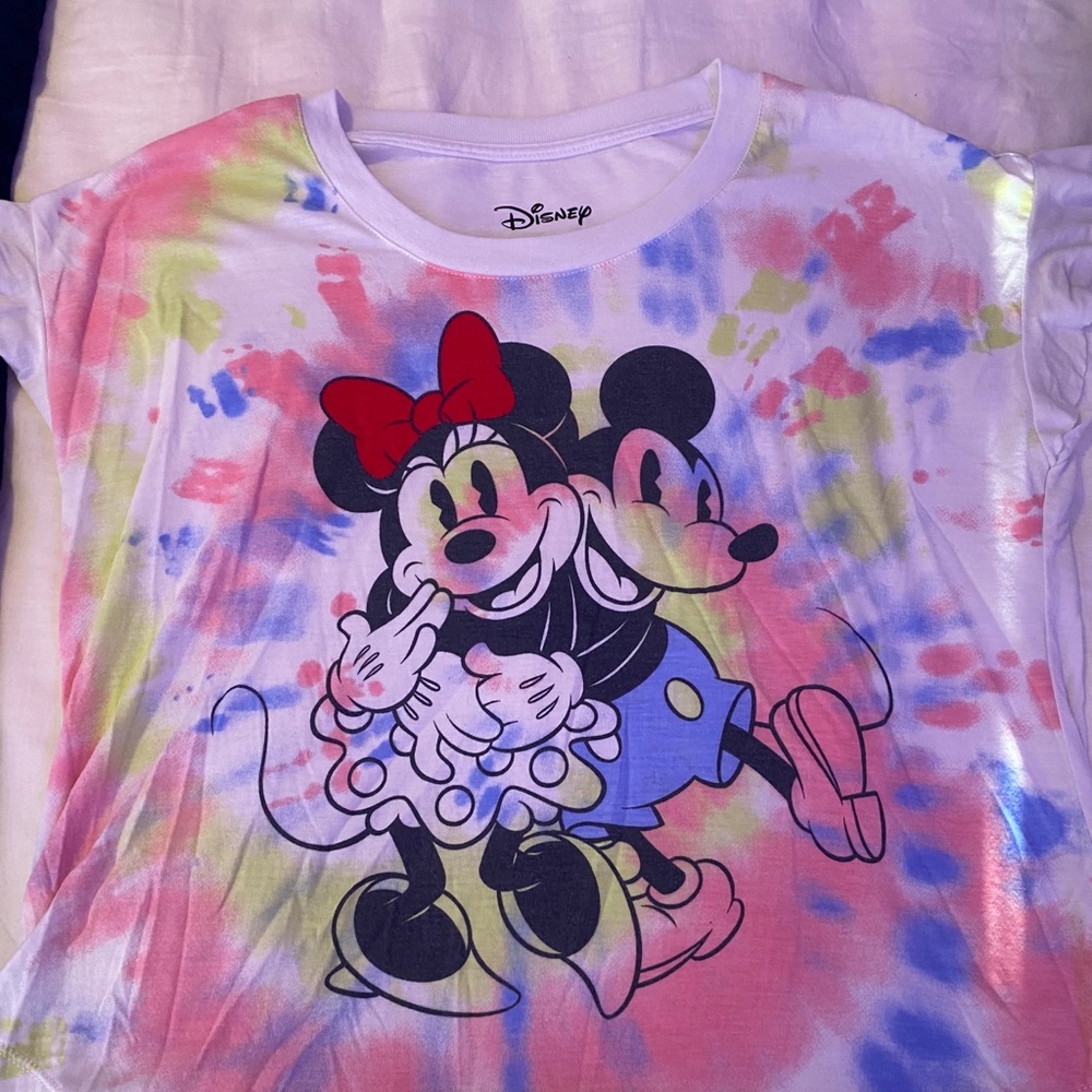 Tie die Disney shirt